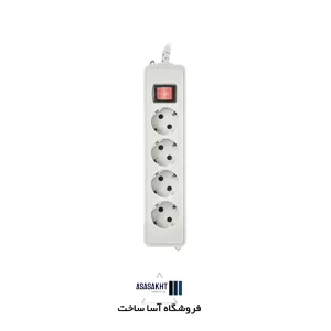 پریز 4 خانه بدون ارت