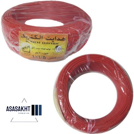 سیم افشان هدایت الکتریک 1*1(حلقه 100 متر)